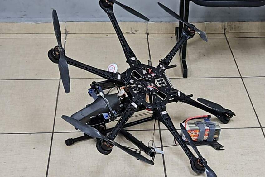 Crime Usa Drone Ninja Para Levar Droga E Celular Para Dentro De