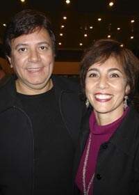 Muitos quilates: casal dr. Miguel Ângelo Sabía Neto-Raquel (ele hoje celebrando idade nova).