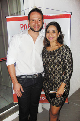 Pelas nights da city (2):  Célio Mendes e  Maria Emília Lino
