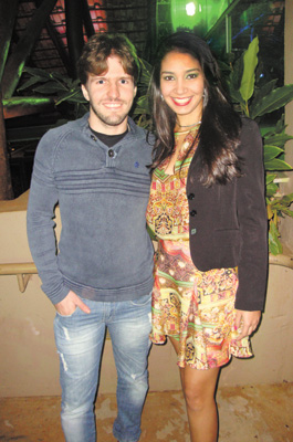 Na night: André Lima  e Jhunisy Faleiros
