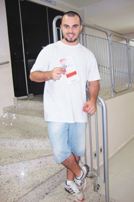 Hugo Faggioni na Virada Cultural