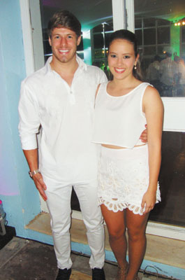 Aurélio Melo e  Júlia Gomides no CCF
