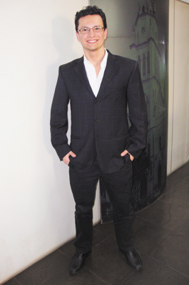 Elegante, jovem  e competente: Rafael Fontes