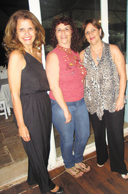 No CCF: Márcia Monteiro,  Bel Balieiro  e Mariângela Fonzar