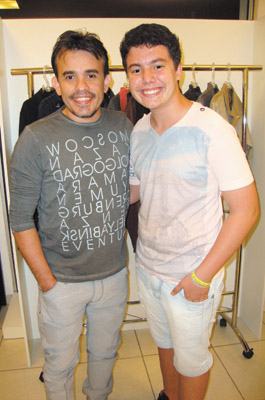 Francisco Lemos (from Manaus) e primo (francano) Bruno Ferracini