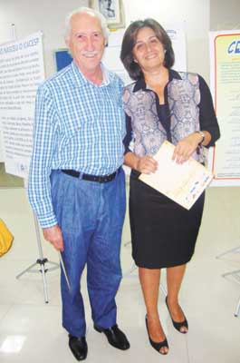 Carlos Gilberto C.  Guimarães e Rose Vieira (Ele  (Cajuba) aniversaria hoje