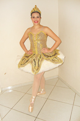 A beleza da bailarina  (e nutricionista)  Marcela Ribeiro