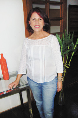 Fátima Pires: já vereadora  (empossada na  segunda-feira/7)