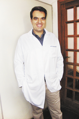 O pneumologista Paulo  Antônio Faleiros