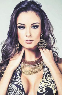 Laura Lopes: Miss SC, forte candidata a Miss Brasil (dia 27,  no CE)