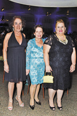 Top Franca 2013 (click 3):  Lena Bachega, Terezinha  Garcia e Maria Inez Oliveira