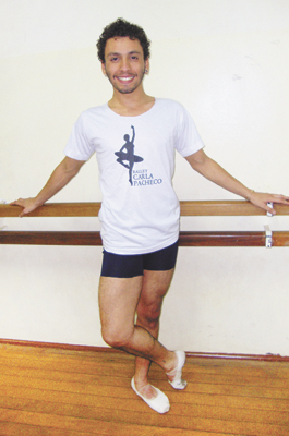 Mateus Nocera agora  também professor no  Ballet Carla Pacheco