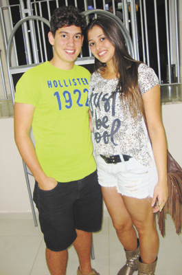Metades que se completam:  Gabriel Rodrigues  e Mariana Nogueira
