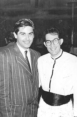 (Arquivo/1986) eu com  César Filho (trocou,  agora na Record).