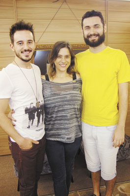 Atores: Thalles Terêncio,  Edna de Paula e Jouviã  Magno (Núcleo  Montagem Sesi)