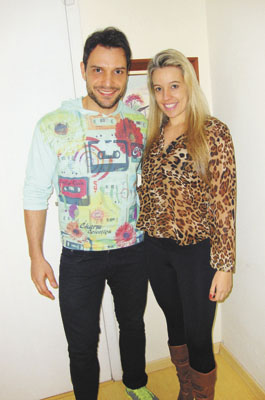 Casal Gustavo Chicarelli -Marice Zaninello: no  eixo SP-Franca