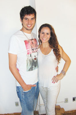 Edilson Bernardes  e Karolina Gonçalves Latuf  casam-se hoje