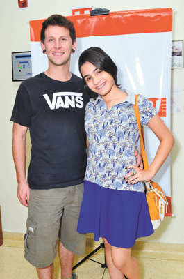André Martins e Marina Rodrigues Alves