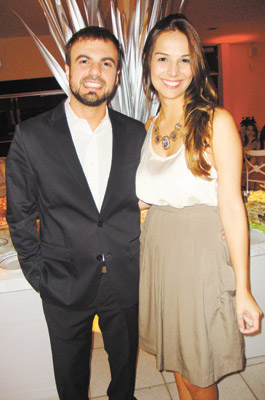 E o amor aconteceu (firme  e forte): Rafael Pucci  e Isabella Bettarello