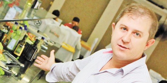 jaime luiz prezotto, diretor da zebu churrascaria