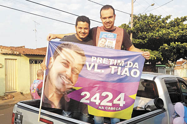 O empresário Danilo Teixeira fez 34 anos na 5ª e ganhou uma campanha eleitoral como presente de seu sócio