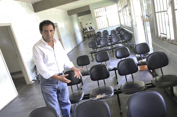 O prefeito Gilson de Souza