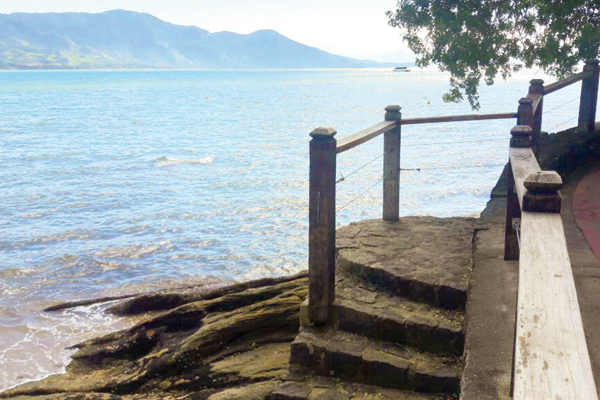 Em férias em Ilha Bela, litoral paulista, aproveitou para tirar várias fotos. 