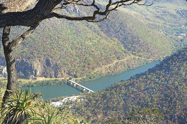  Bela vista do Rio Grande em Minas Gerais. 