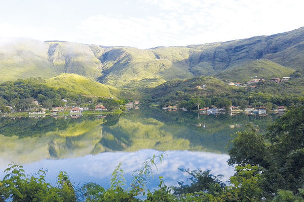 É como se fosse um mundo a parte onde só reinasse a paz. 
