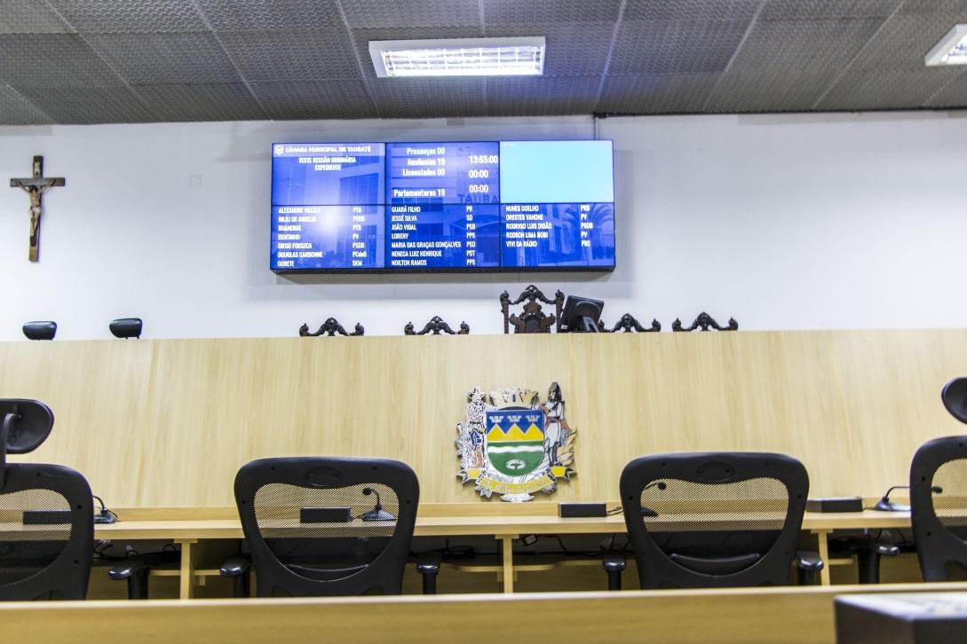 Sob suspeita. A compra desse painel eletrônico custou R$ 400 mil