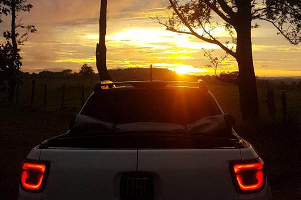 Lindo entardecer...