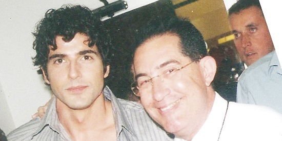 O ícone Reynaldo Gianecchini (cá comigo) já esteve no Franca Shopping.