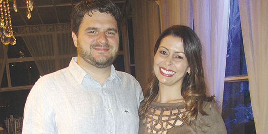 Muitos quilates: casal Amílcar Faria de Andrade-Talita