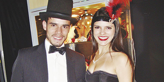 No memorável Baile das Fraldas/2016 (e o próximo?): Gabriel Lopes e Mônica Geron