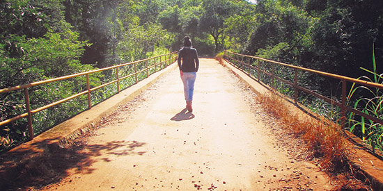 Dia de pegar a estrada e sair andando por aí...