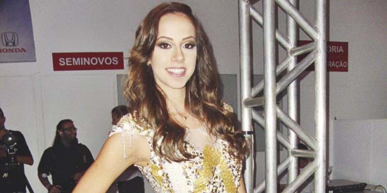 Patrícia Cardoso cintila (e como!) desde 2014, quando foi Miss Franca.