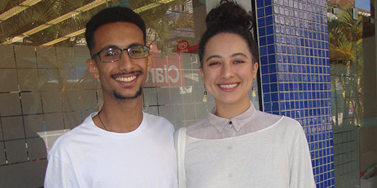 Namorados: Rômulo Siqueira e Júlia Ribeiro Corrêa Neves