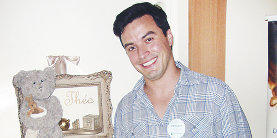 Bruno Galante (casado com Marina/pais do Théo e Maya)