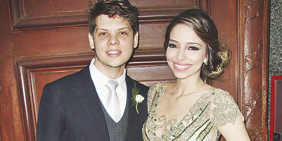 Médicos Raul de A. Dutra e noiva Isabela Vasconcelos