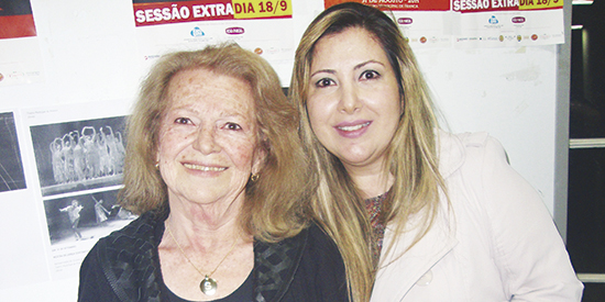 Sirlene Salomão e filha Roberta (que freqüenta o Studio Wolf Maya/SP