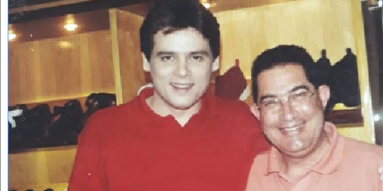 Comigo: Celso Portiolli.Gente finíssima! Já esteve em Franca