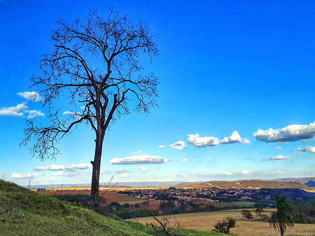 Bela vista da cidade...