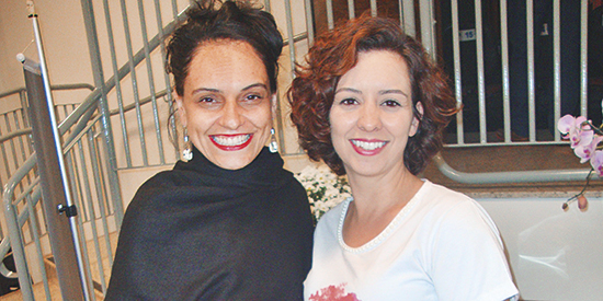 No Festival de Dança: Aline Valim e Marília Martins