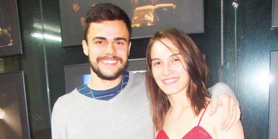 No Teatro do Sesi (1): Gabriel Veronez e Eliene Pimentel