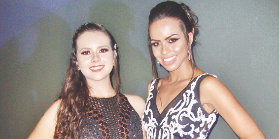 No novíssimo Studio MB(2): Eduarda Costa e Ianka Albuquerque.