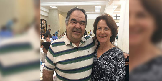 Antônio Henrique Meirelles, presidente do SRPP, e Martha Schiratto, da Plano Imobiliária
