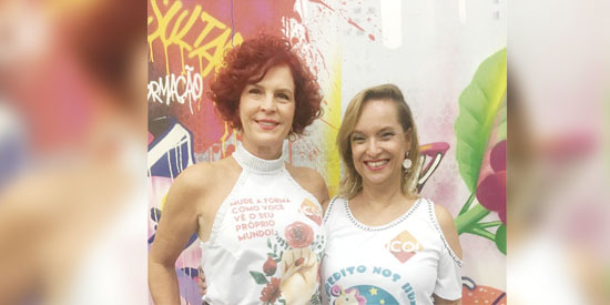 Flavia Lancha Oliveira e Raquel Palma Lancha, inauguraram o ICOL