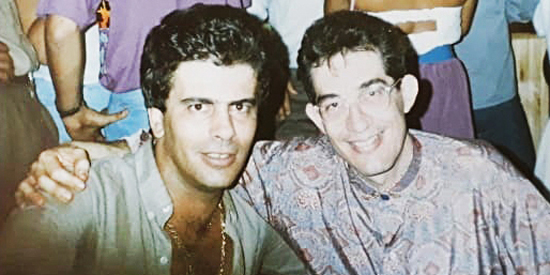 Memória/Saudade...Wagner Montes e eu. Em Franca, ano 1984...