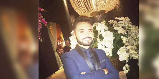 Luis Filipe Nascimento em noite de formatura (Moda)