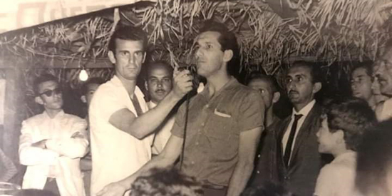 Esta foto histórica veio do leitor e amigo Carlos, das Casas Bolleli